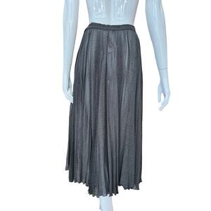 Max Mara Semi Sheer Paisley Pleated Skirt M